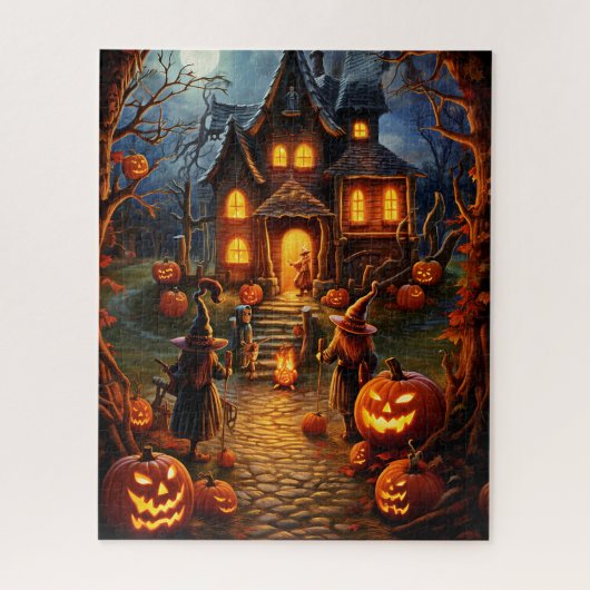 Halloween Puzzle Legpuzzel (Verticaal)