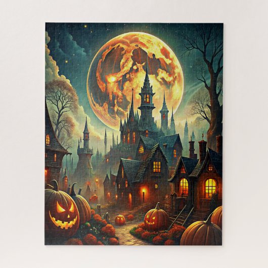 Halloween Puzzle Legpuzzel (Verticaal)