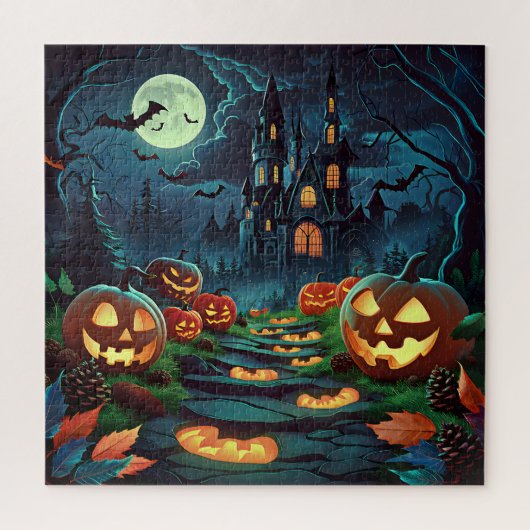 Halloween Puzzle Legpuzzel (Verticaal)