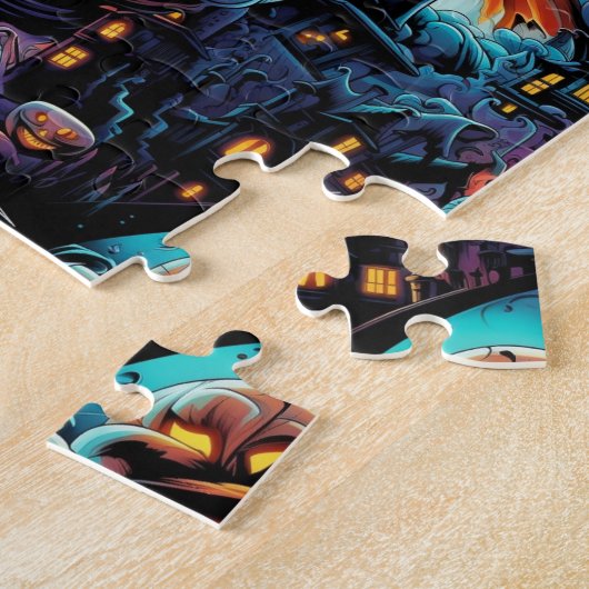 Halloween Puzzle Legpuzzel (Zijkant)