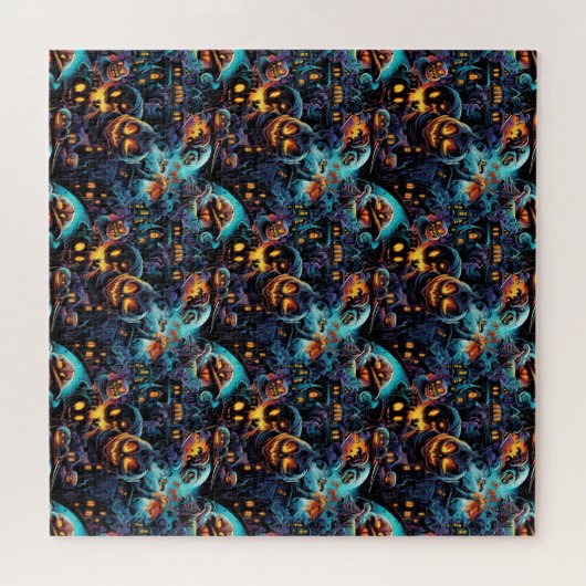 Halloween Puzzle Legpuzzel (Horizontaal)