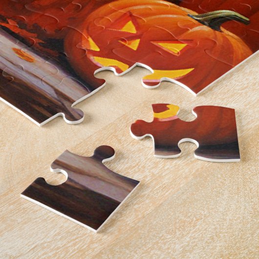 Halloween Puzzle Legpuzzel (Zijkant)