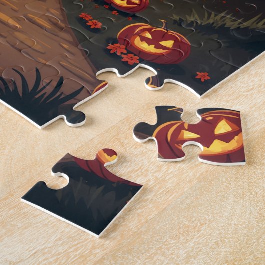 Halloween Puzzle Legpuzzel (Zijkant)
