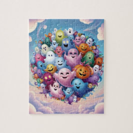 Halloween Puzzle Party: Spooky Fun voor iedereen! Legpuzzel