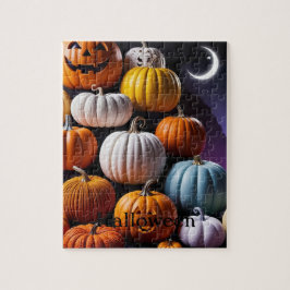 Halloween Puzzle Party: Spooky Fun voor iedereen! Legpuzzel