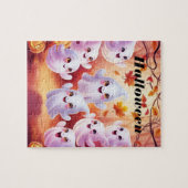 Halloween Puzzle Party: Spooky Fun voor iedereen! Legpuzzel (Horizontaal)