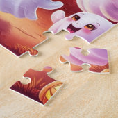 Halloween Puzzle Party: Spooky Fun voor iedereen! Legpuzzel (Zijkant)