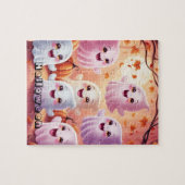 Halloween Puzzle Party: Spooky Fun voor iedereen! Legpuzzel (Horizontaal)