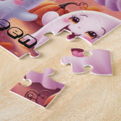 Halloween Puzzle Party: Spooky Fun voor iedereen! Legpuzzel (Zijkant)