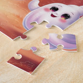 Halloween Puzzle Party: Spooky Fun voor iedereen! Legpuzzel (Zijkant)