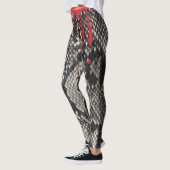 Halloween Python Snake Skin - Driving Blood Leggings (Links)
