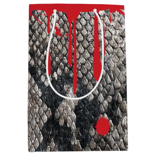 Halloween Python Snake Skin - Driving Blood Medium Cadeauzakje (Voorkant)