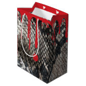 Halloween Python Snake Skin - Driving Blood Medium Cadeauzakje (Achterkant Gekanteld)