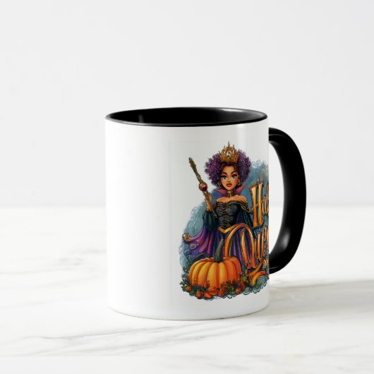 Halloween Queen Coffee Mok (Voorkant rechts)