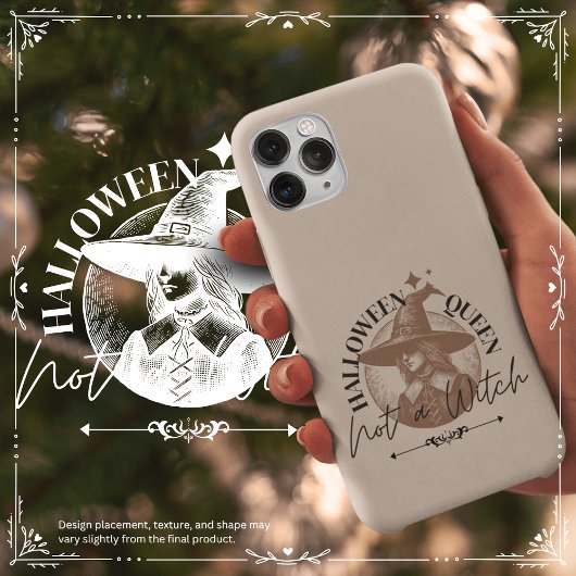 Halloween Queen, geen heks Case-Mate iPhone Case