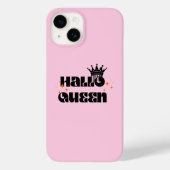Halloween Queen, Halloqueen, Retro Halloween Art Case-Mate iPhone Case (Achterkant)