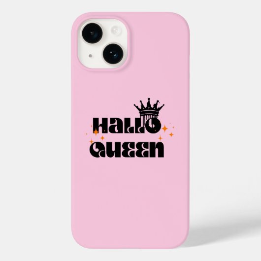Halloween Queen, Halloqueen, Retro Halloween Art Case-Mate iPhone Case (Achterkant)
