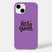 Halloween Queen, Halloqueen, Retro Halloween Art Case-Mate iPhone Case (Achterkant)