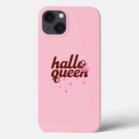 Halloween Queen, Halloqueen, Retro Halloween Art Case-Mate iPhone Case (Achterkant)