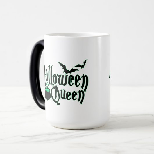 Halloween Queen Magische Mok (Voorkant links)