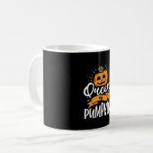 Halloween Queen of Pumpkin Koffiemok (Voorkant links)