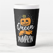 Halloween Queen of Pumpkin Latte Mok (Voorkant)