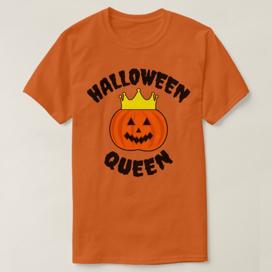 Halloween Queen T-shirt (Design voorkant)