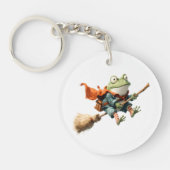 Halloween Quirky Frog Sleutelhanger (Voorkant)