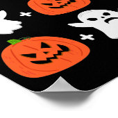 Halloween Quiz Wiskunde Teacher Poster (Hoek)