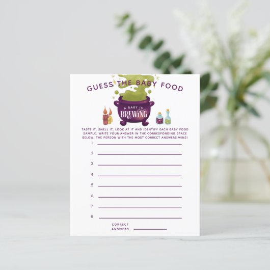 Halloween raad het Baby-schoenenspel (Staand voorkant)