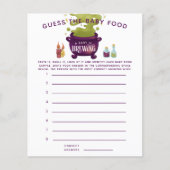 Halloween raad het Baby-schoenenspel (Voorkant)