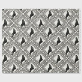 Halloween-raaf Cadeaupapier (Vlak)