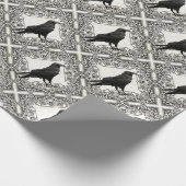 Halloween-raaf Cadeaupapier (Hoek)