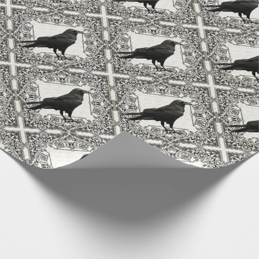  Halloween-raaf Cadeaupapier (Hoek)