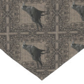 Halloween-raaf Korte Tafelloper (Hoek)