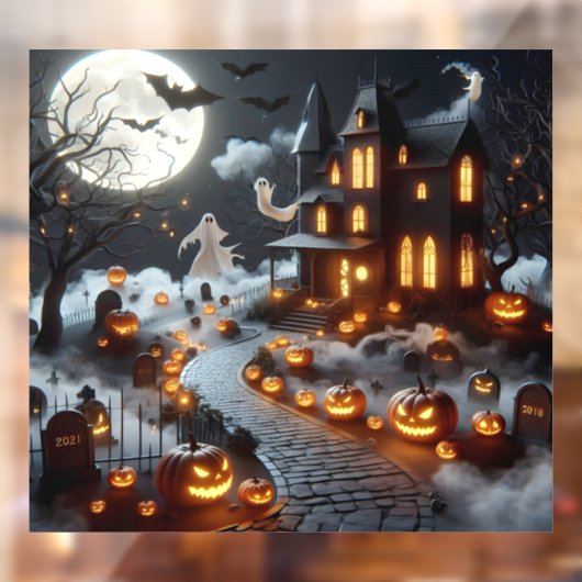 Halloween Raam Sticker (Vel 2)