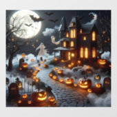 Halloween Raam Sticker (Vel)