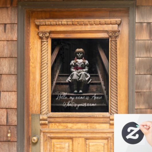 Halloween Raamsticker (Huis Deur)