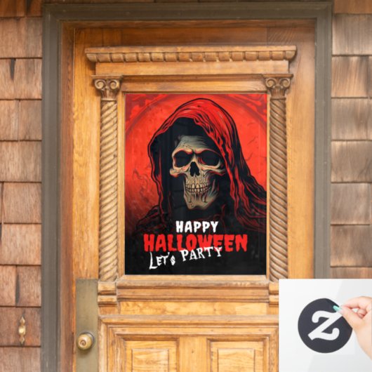 Halloween Raamsticker (Huis Deur)