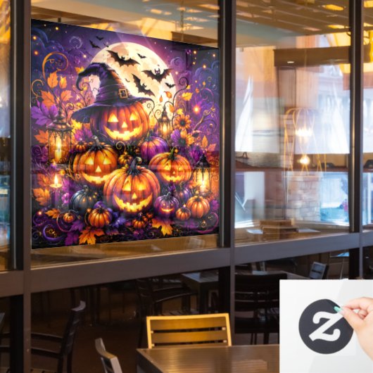 Halloween Raamsticker (Restaurant Raam)
