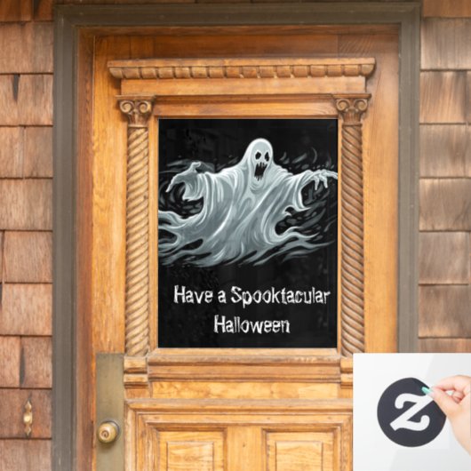 Halloween raamsticker (Huis Deur)