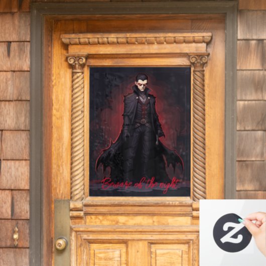Halloween raamsticker (Huis Deur)