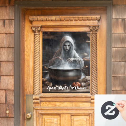 Halloween Raamsticker (Huis Deur)
