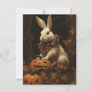 Halloween Rabbit Briefkaart