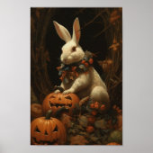 Halloween Rabbit Poster (Voorkant)