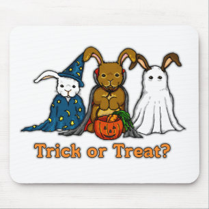 Halloween Rabbits Trick of Treating Muismat