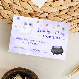 Halloween raden hoeveel spel behuizing Kaart