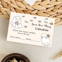 Halloween raden hoeveel spel behuizing Kaart