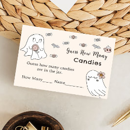 Halloween raden hoeveel spel behuizing Kaart