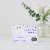 Halloween raden hoeveel spel behuizing Kaart (Staand voorkant)